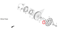 22104-KSV-J20. BOSS B, DRIVE FACE