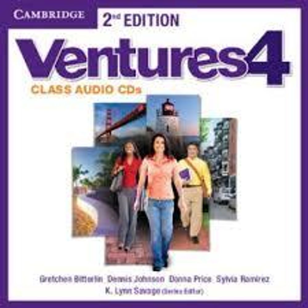 Ventures 2nd Edition 4 Class Audio CD&#39;s(2)