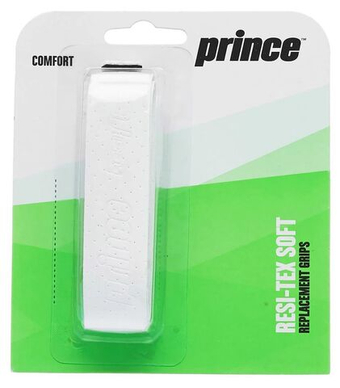 Теннисные намотки базовые Prince Resi-Tex Soft 1P - белый