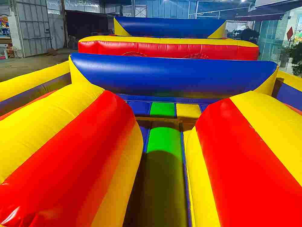 Надувная полоса препятствий «Веселые старты», без горки