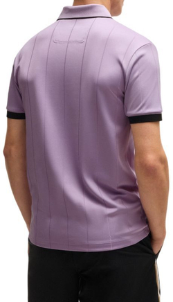 Мужское теннисное поло BOSS Palle MB - Фиолетовый