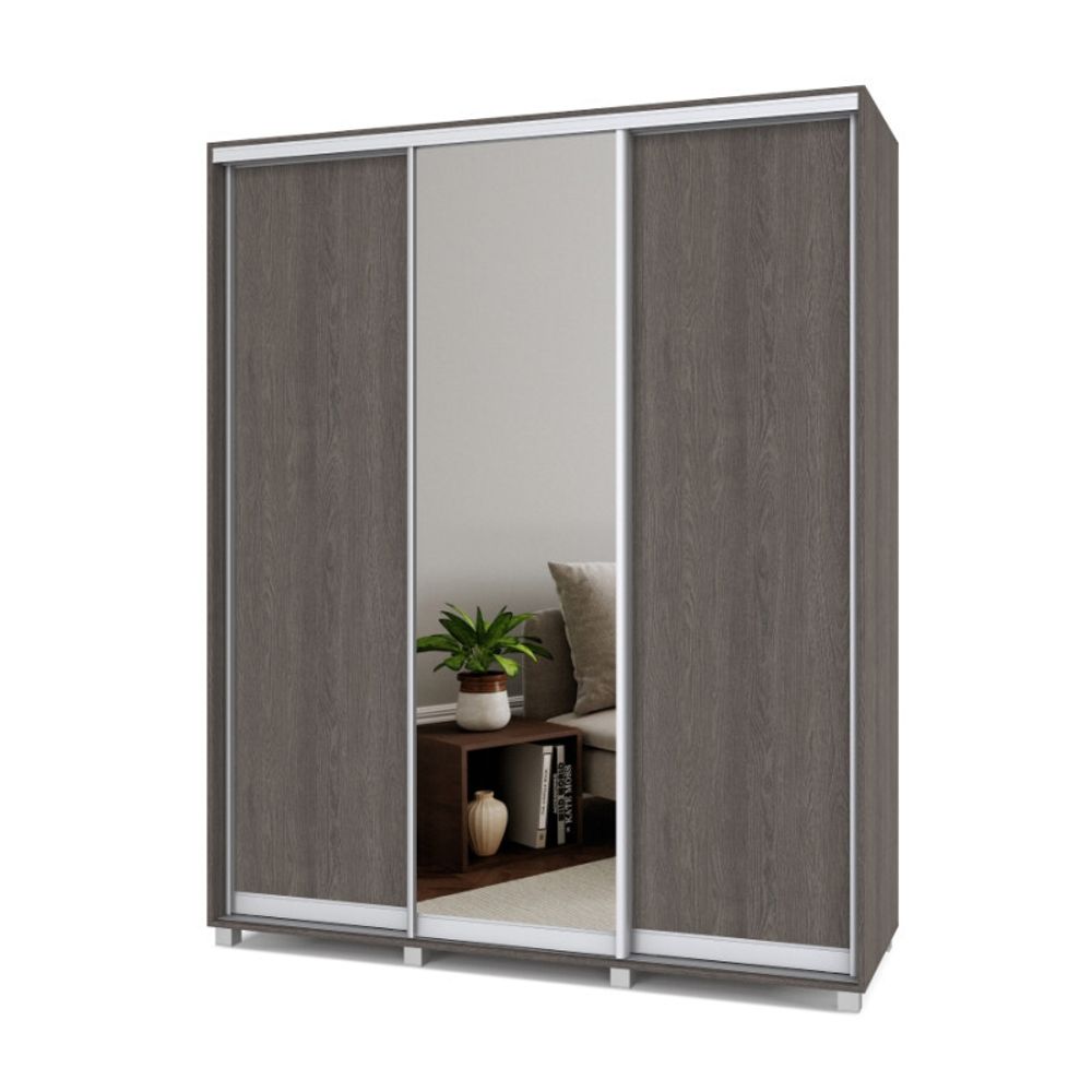 Шкаф-купе трехстворчатый "Роланд" Р662, ЛДСП, MODERN