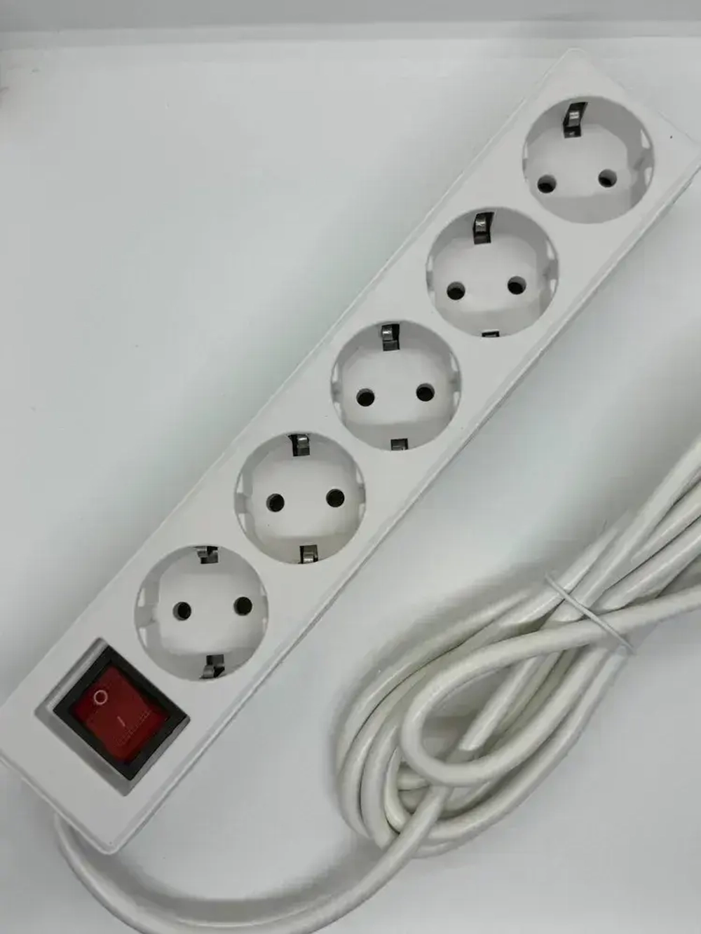 Удлинитель/Пилот Домашний 5х3м Белый