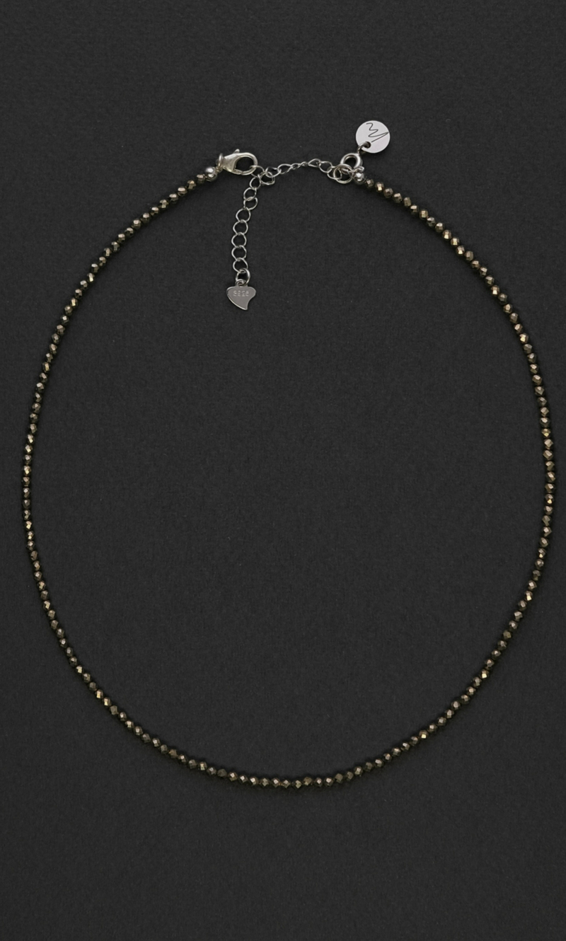 Чокер "Memo about Career" из пирита 33-38 см