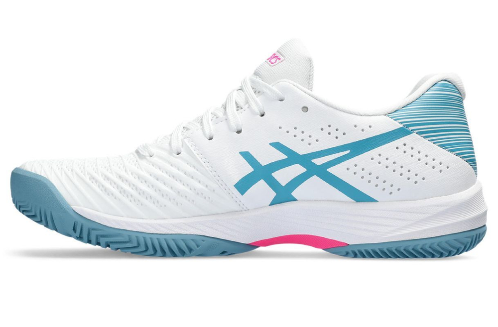Женские кроссовки для Падел Asics Solution Swift FF Padel - white/gris blue