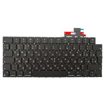 Клавиатура для MacBook Air 13″/15″ A2681 A2941 A3113 A3114 Mid 2022 - Early 2024 (Г-образный Enter, RUS)