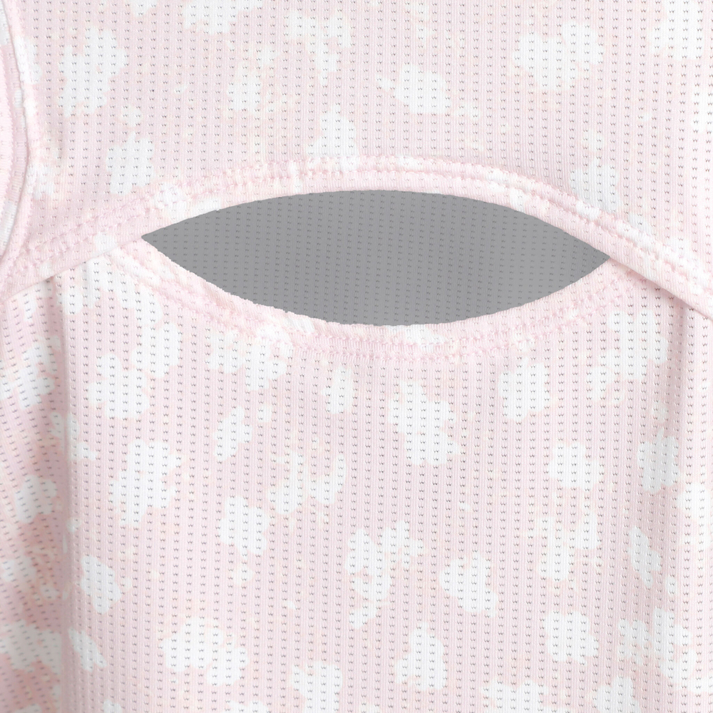 Женская теннисная майка Nike Dri-Fit Victory Printed Tank Top Women - Pink, Black