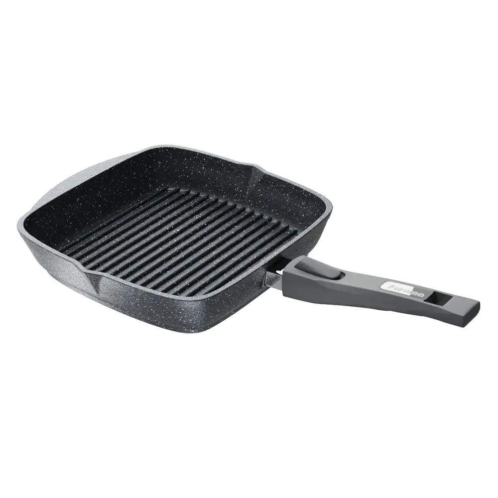 Сковорода-гриль "Мечта" Гранит со съемной ручкой от 24 см по 28 см