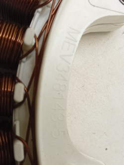 F1029NDR кт74 Статор двигателя для стиральной машины LG MEV348143-5 б/у