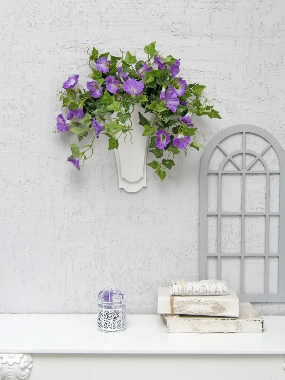 Искусственные цветы для декора в кашпо