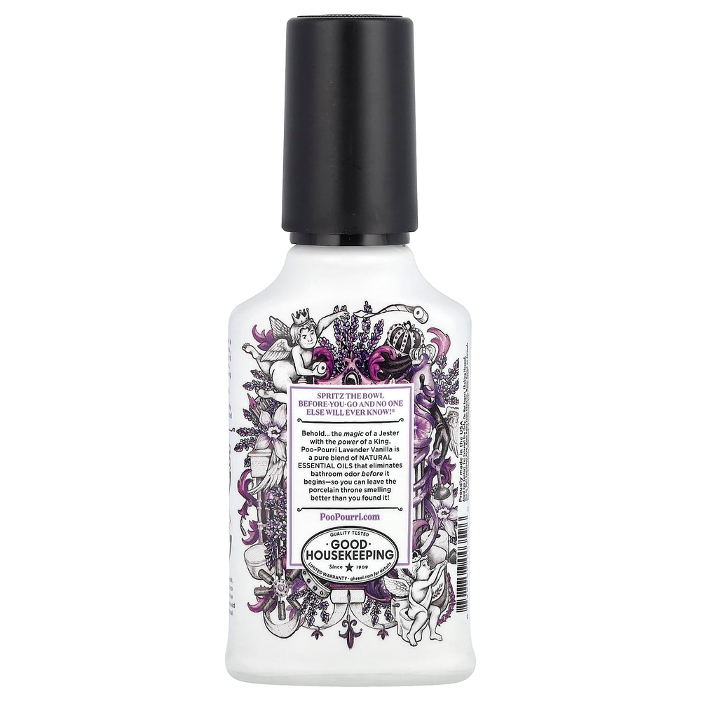 Poo-Pourri, спрей для туалета Before-You-Go®, лаванда и ваниль, 118 мл