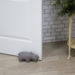 Сувенир Стоппер Бегемот Серый