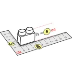 Элемент 6x3x5 см для конструктора 5"