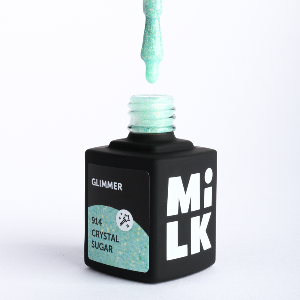 Гель-лак Milk Glimmer 914 Crystal Sugar, 9мл