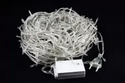 Светодиодная нить 26 м., 220V, 400 разноцветных LED ламп, контроллер, прозрачный провод, Winner Light (m.01.5T.400-)