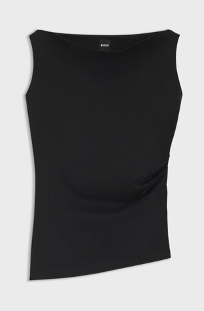 BOSS Топ с драпировкой