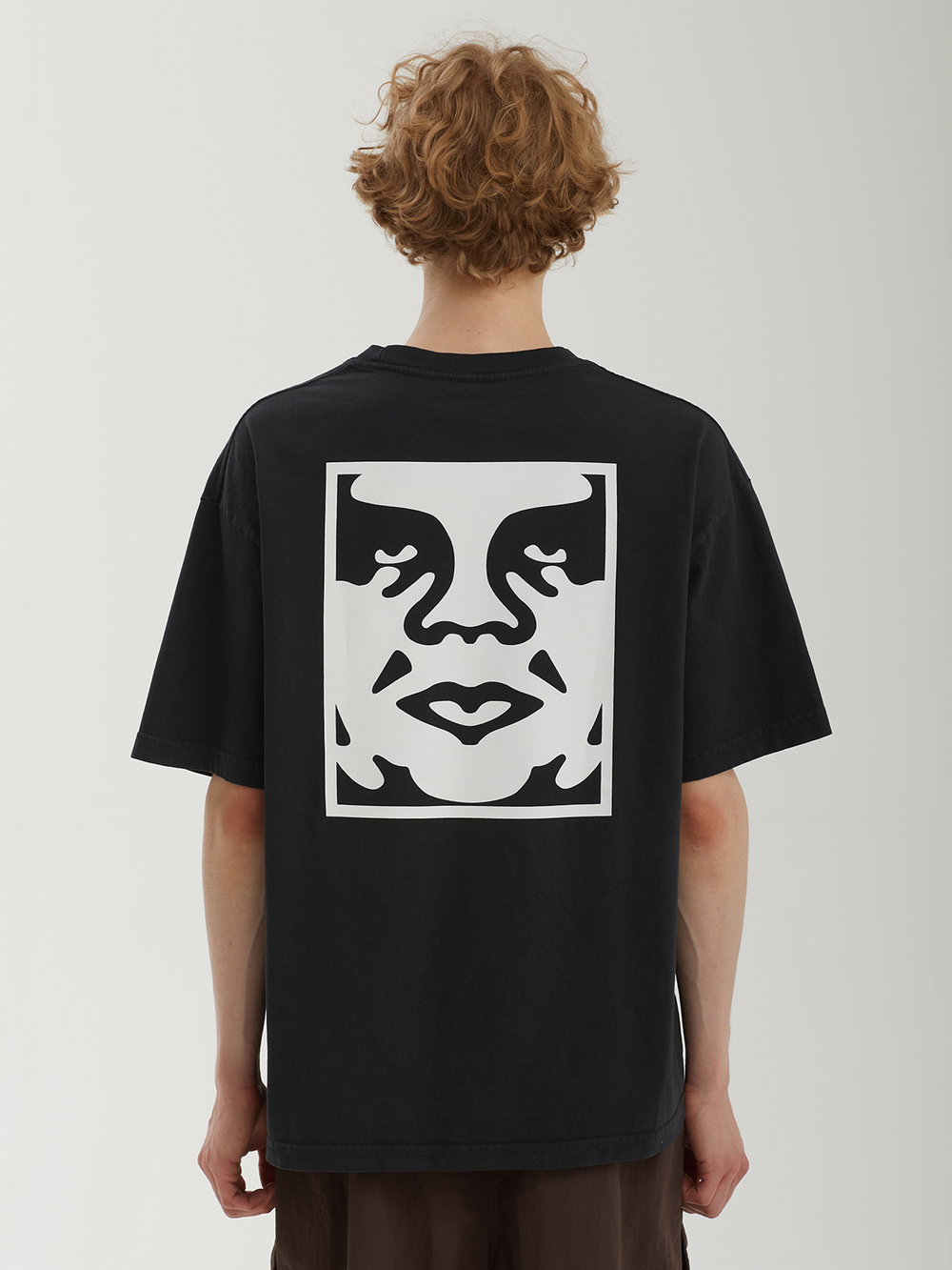 Мужская Футболка Obey Bold Icon Face