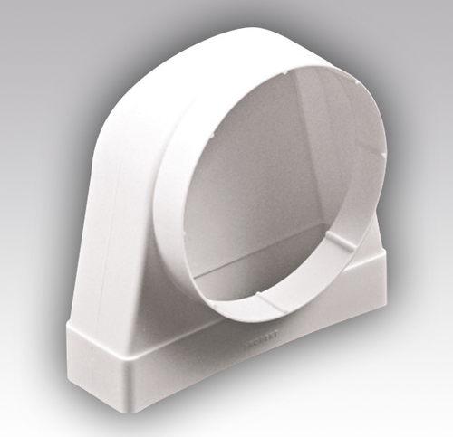 Соединитель 55*110/D100  90 град плоский/круглый 511СК10КП ERA