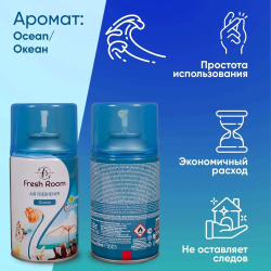 Освежитель воздуха Fresh Room Океан 250 мл