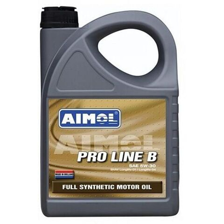 AIMOL Pro Line B 5W-30/4 л/Cинтетическое моторное масло