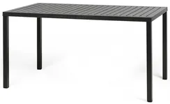 Уличный стол Cube 140x80 см, антрацит
