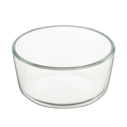 Контейнер 480мл Smart Solutions стеклянный с бамбуковой крышкой