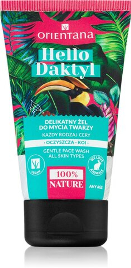 Orientana Hello Daktyl - нежный очищающий гель для лица /   125  ml  / GTIN 5904533310313