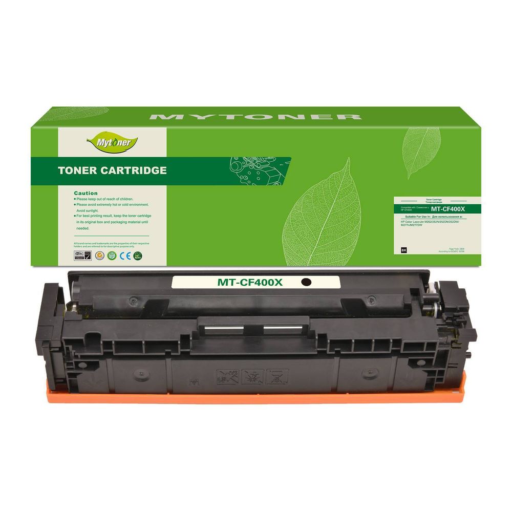 Картридж MyToner, аналог HP CF400X/201X черный 2.8k с чипом