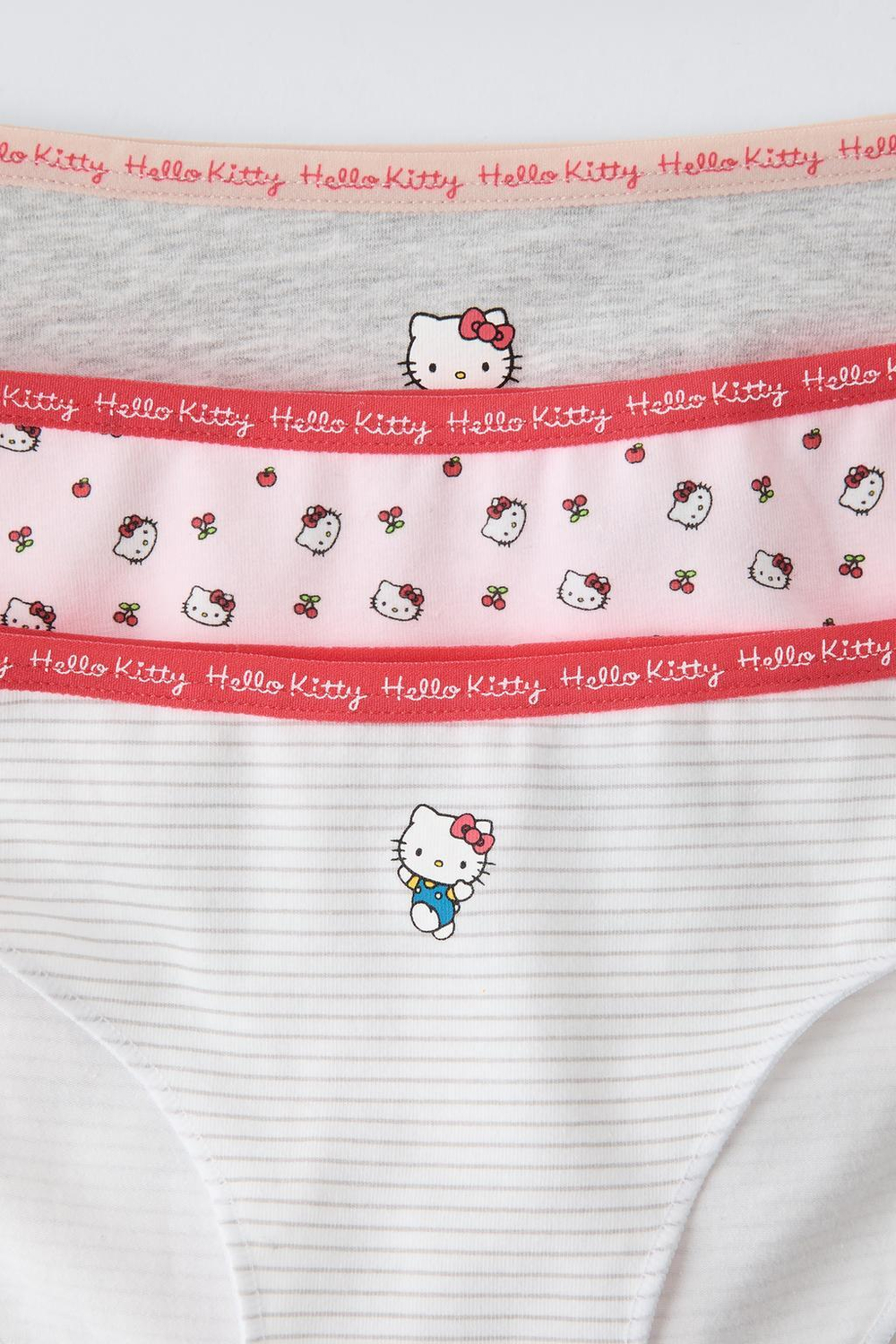6-14 лет/Набор из трех трусов с принтом hello kitty ©