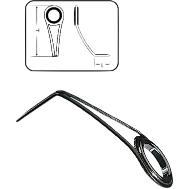 Кольца пропуск. Jaxon Керамический ОК-SE-008  H=23.0мм D=11.5мм