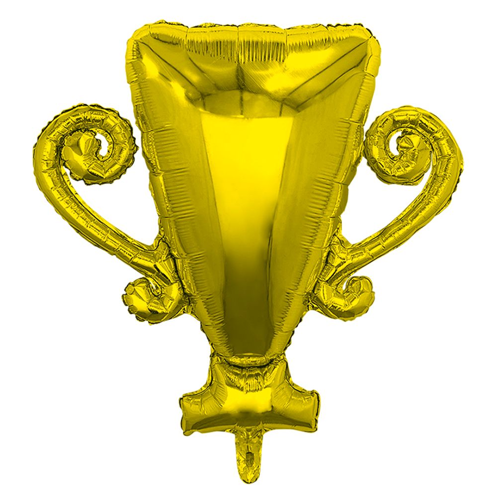 Шар (36''/91 см) Фигура, Кубок золотой, 1 шт. в уп.