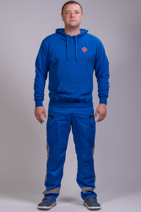 Толстовка кенгуру с капюшоном Скорая помощь MedicLine