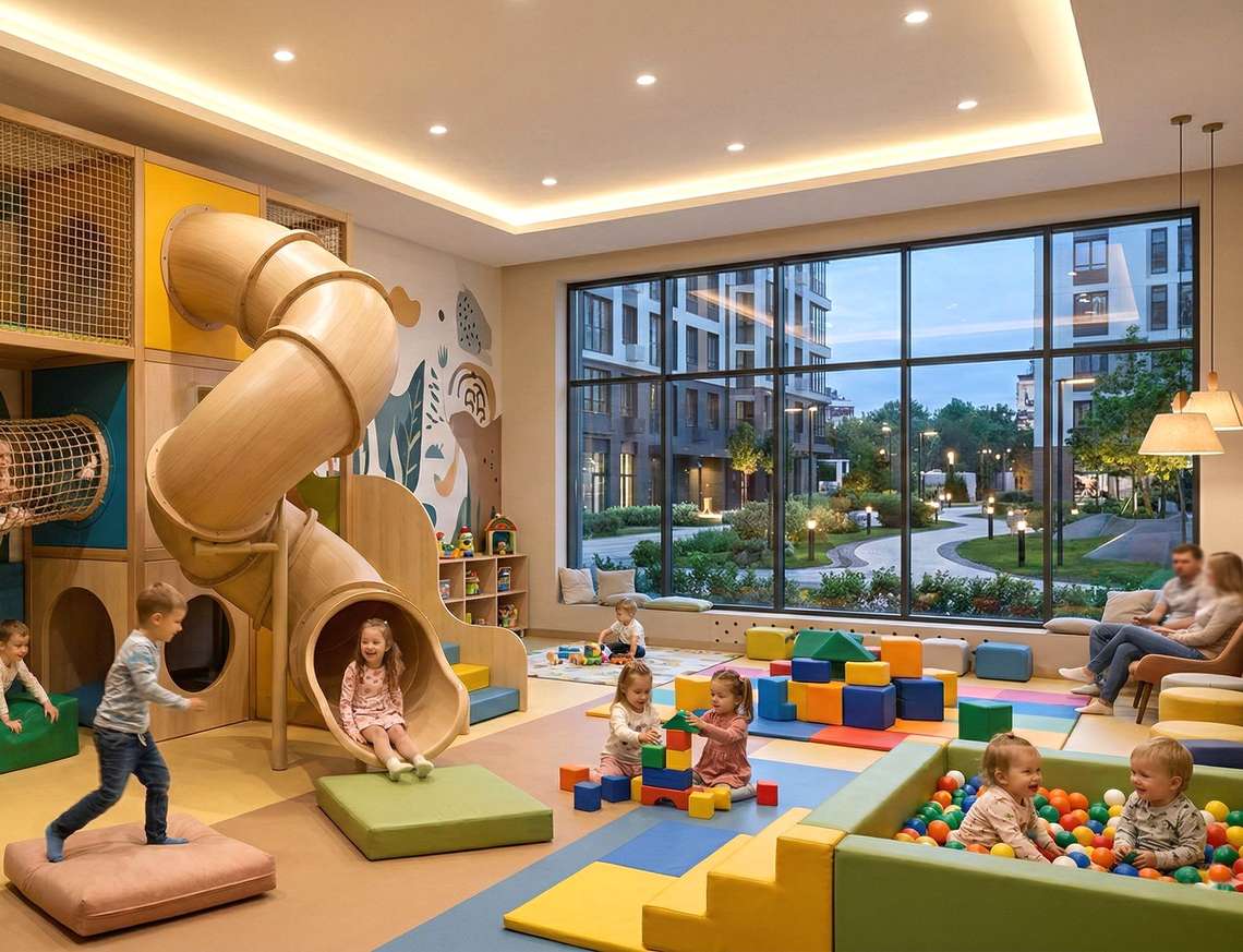 Детская игровая зона как инструмент позиционирования жилого комплекса
