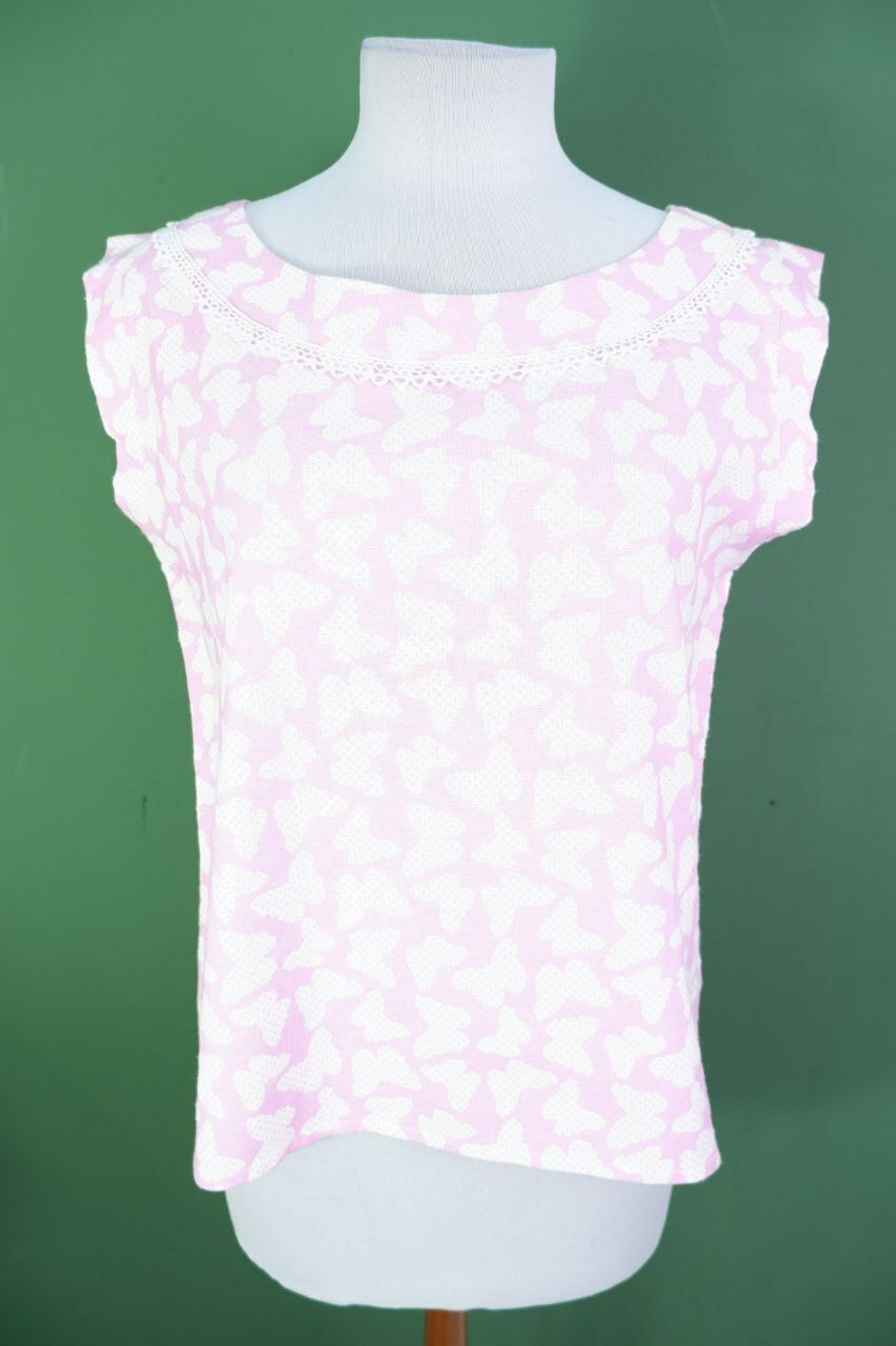 Топ Fabric Mussline муслиновый 46 размер