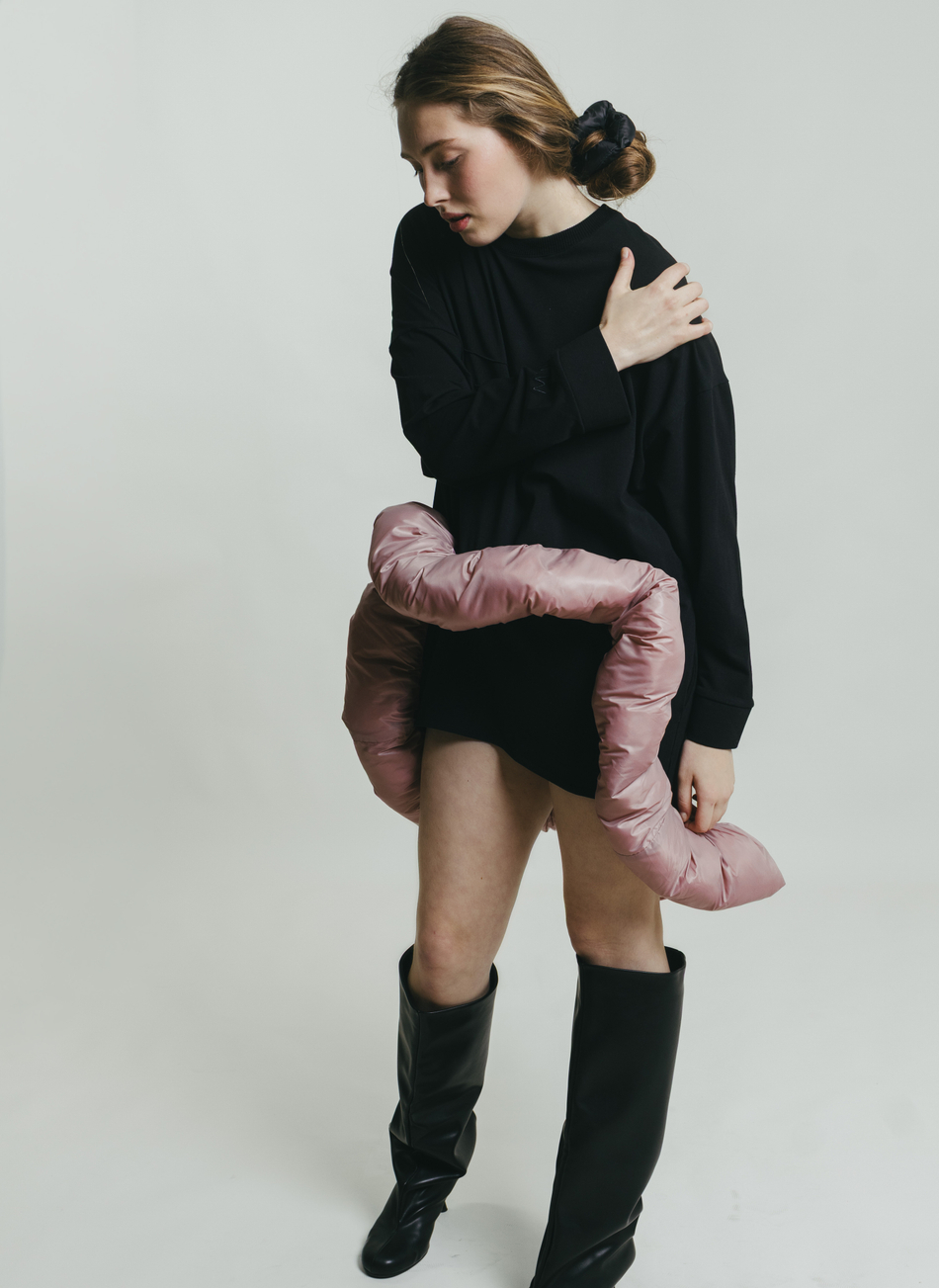 Платье Women Lifebuoy Dress Black and Pink