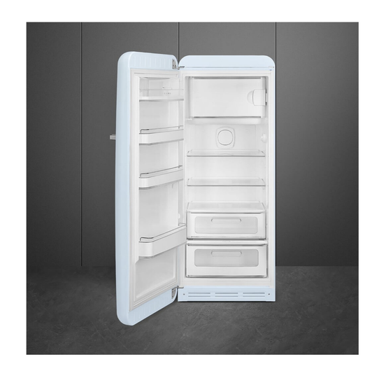 Холодильник Smeg FAB28LPB6, пастельный голубой