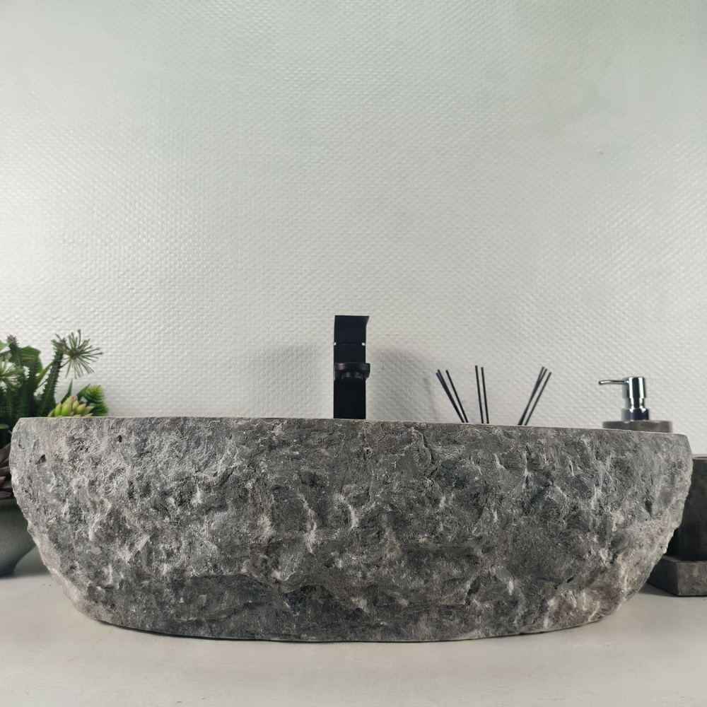 Раковина из мрамора Erozy Grey EM-64677 61*41*16 0189