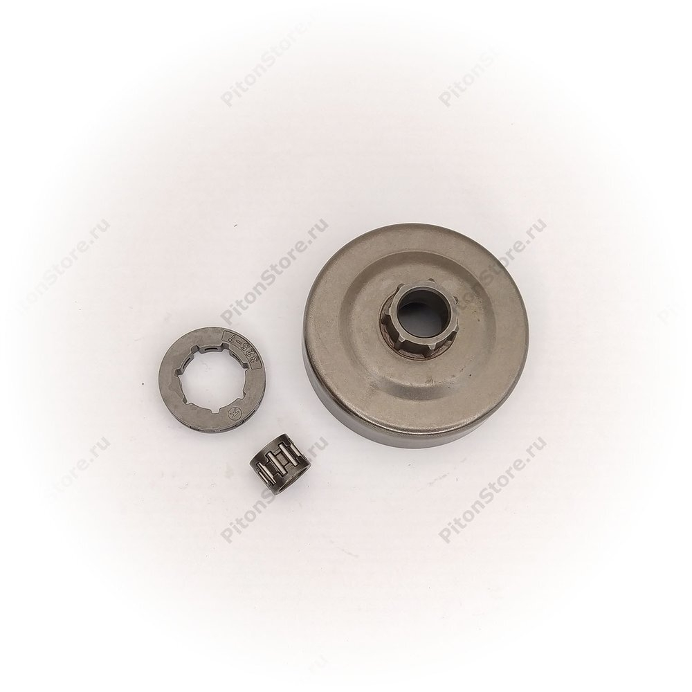 Корзина сцепления б/п Husqvarna 137/142/235/240 (0.325"-7, 64/13-мм, с/в, подшипник) [Китай]
