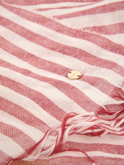 Marc Cain Шарф из льна и хлопка