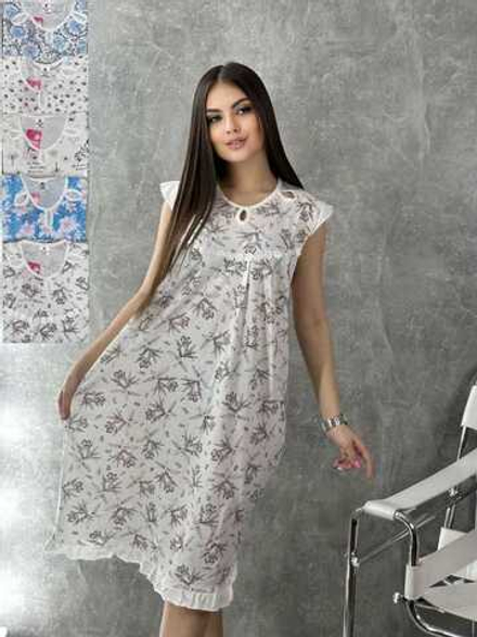 Сорочка х/б без рукава (норма) 5252