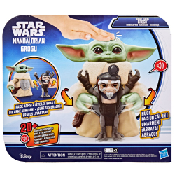 Hasbro STAR WARS - Интерактивный ПЕЛЬМЕНЬ ГРОГУ 16,5 см (The Mandalorian & Grogu) G2530