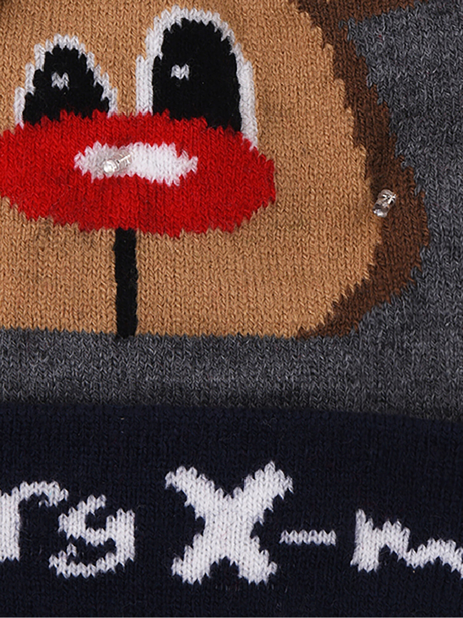 Шапка новогодняя со светодиодными лампочками.