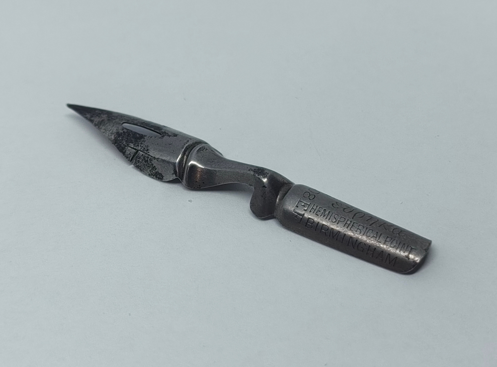 Перо №508EF εὕρηκα Hemispherical Point. D.Leonardt&Co
