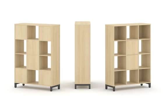 Style Project Набор стеллажа 1 сторон., 4 яр. SN.NS-431  1121*400*1615