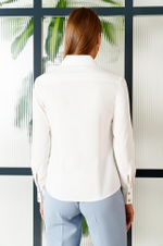 22618 Блузка женская (молочный)