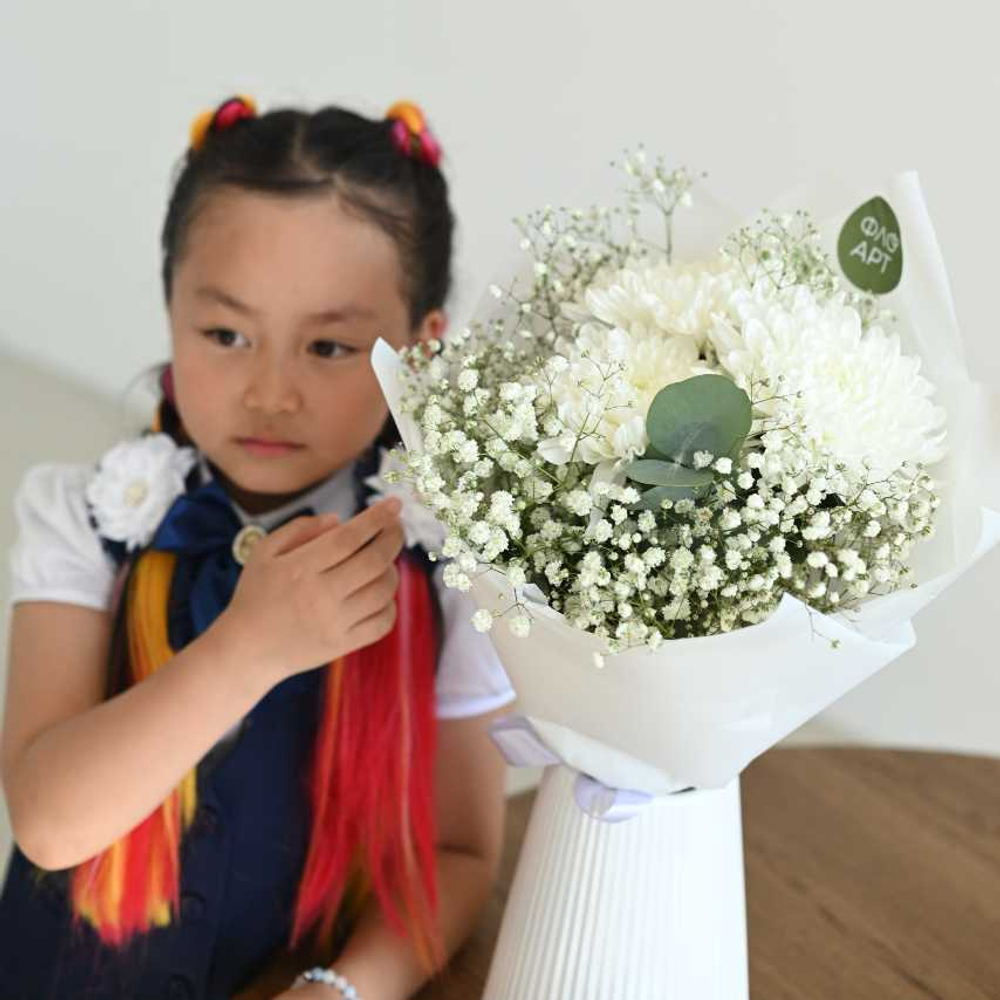 Букет "Осеннее облако" – фото букета, купить с доставкой по Южно-Сахалинску в салоне цветов FloArt