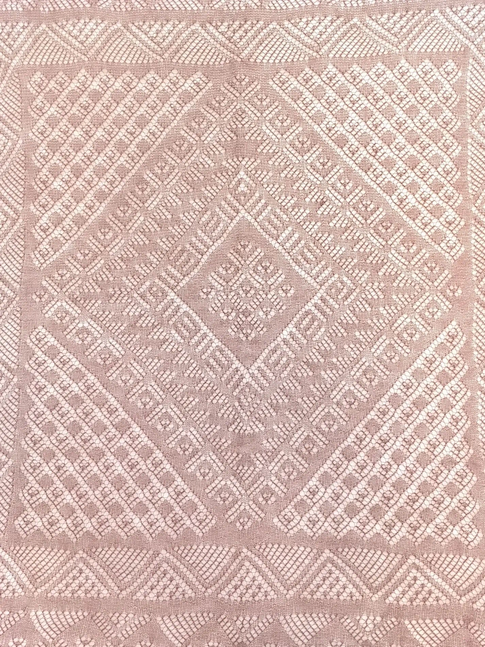 Оренбургский пуховый платок-паутинка А110-06 магнолия