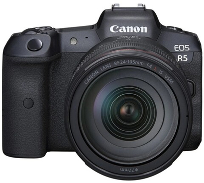 Canon EOS R5 Kit RF 24-105mm F4L IS USM, черный