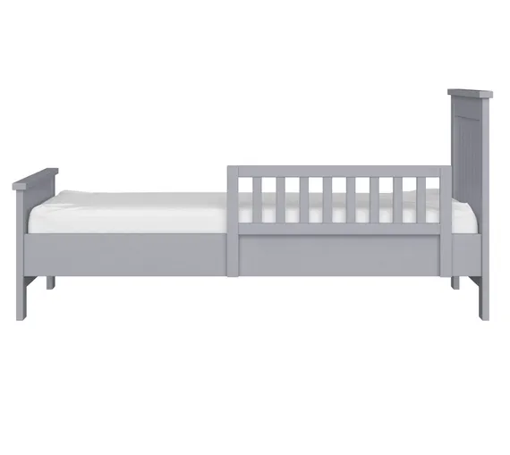 Кровать подростковая Wood (серый)