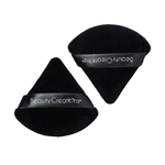 Beauty Creations  Puff Puff Set Black Набор спонжей пуховок для пудр 2шт